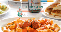 Desktop Screenshot of ilpaesanopizza.com